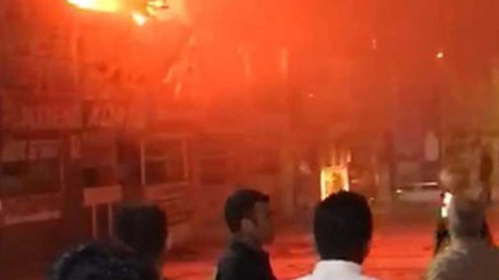 Adana Otogarı'nda korkutan yangın