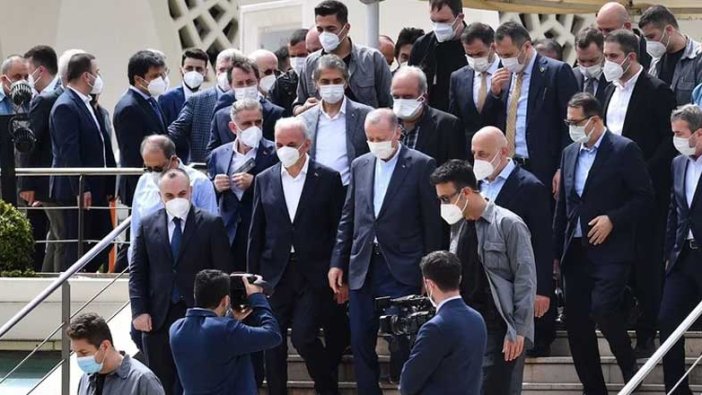 Erdoğan, Ümraniye Belediye Başkanı Yıldırım'ın babasının cenazesine katıldı