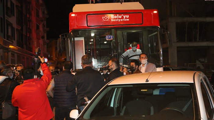 Bolu Belediyesi'nin 'Mobil Konser' aracına polis müdahale etti