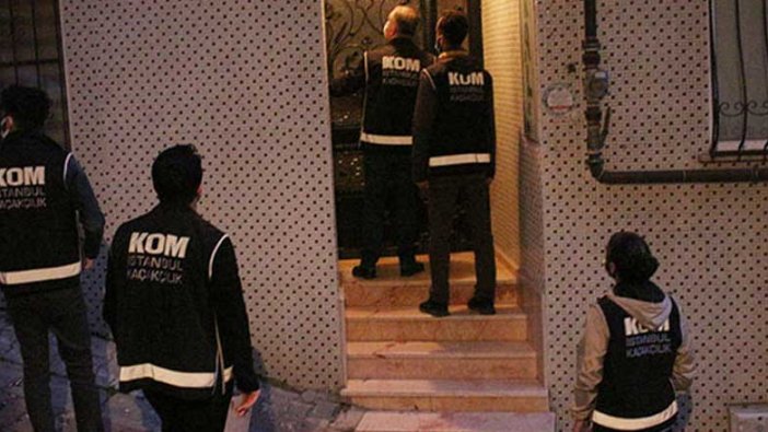 İstanbul'da suç örgütüne operasyon: Çok sayıda gözaltı