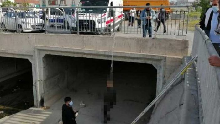 İstanbul'da köprü korkuluklarına asılı ceset bulundu!