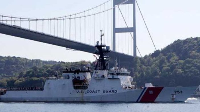 ABD Sahil Güvenlik Gemisi Karadeniz'den ayrıldı