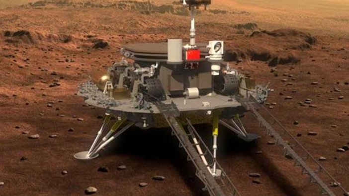 Çin Mars'ın yüzeyine uzay aracı indiren 2. ülke oldu