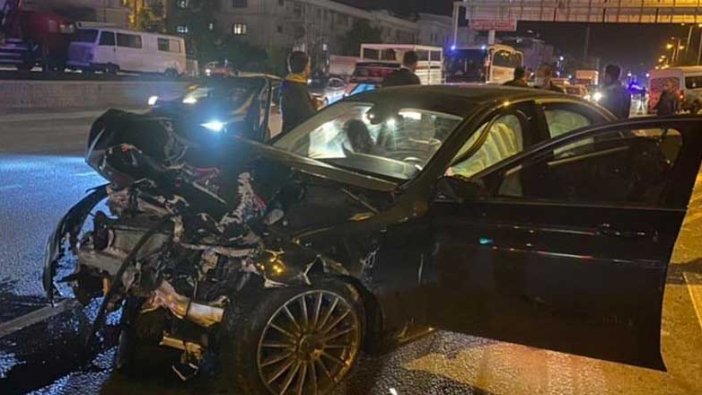 Ankara'da feci kaza! 3 yaralı