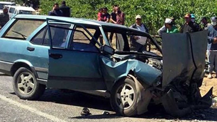 Manisa'da korkunç kaza: 2 kişi öldü