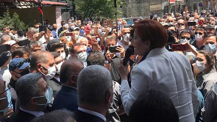 İYİ Parti lideri Meral Akşener: Kalk o koltuktan, doyurmayan namerttir