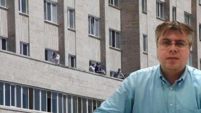 Samsun'da hastanenin 8’nci katından düşen akademisyen öldü