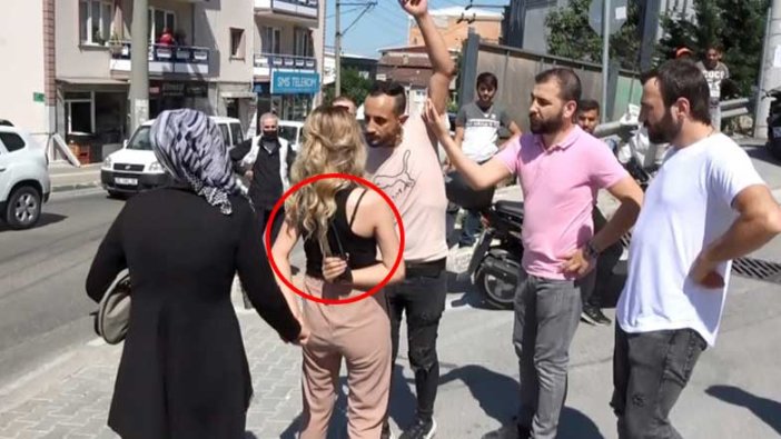 Helal olsun sana...Kadına Bıçaklı şiddeti gazeteci önledi