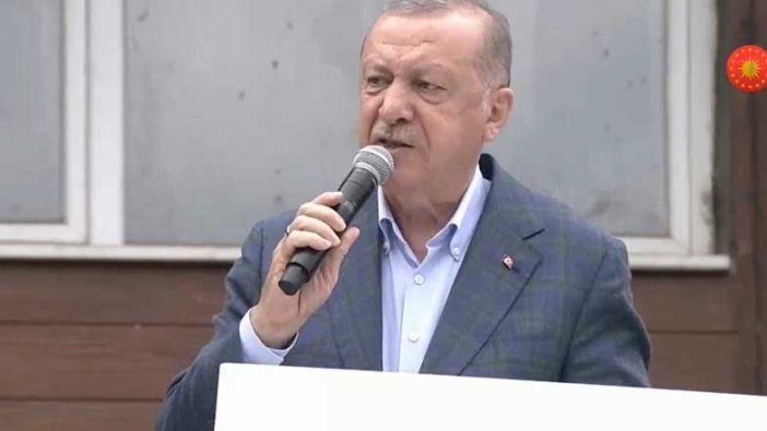 Erdoğan afet bölgesinde konuştu! İnşaata izin vereni değil, vatandaşı suçladı