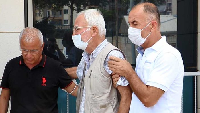 Antalya'da baba Hüseyin Tutka oğlunun cenazesinde ayakta zor durdu