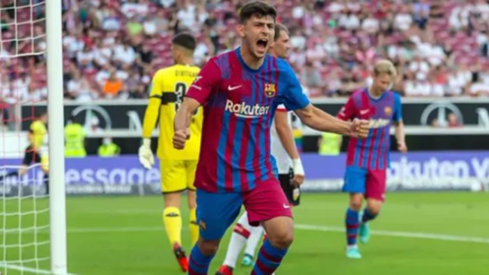 Yusuf Demir, Barcelona formasıyla ilk golünü attı