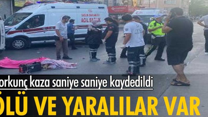 İstanbul'da korkunç kaza saniye saniye kaydedildi! Ölü ve yaralılar var
