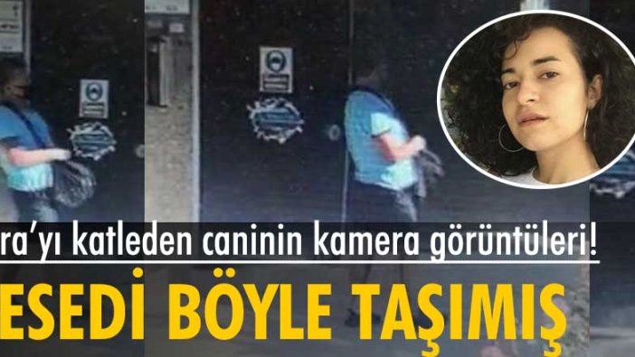 Azra Gülendam Haytaoğlu'nu öldüren Mustafa Murat Ayhan cesedi böyle taşımış