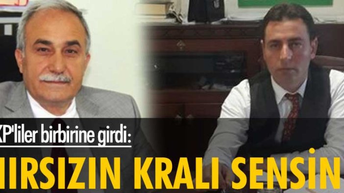 AKP'liler birbirine girdi: Hırsızın kralısın