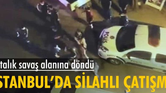 İstanbul Çekmeköy'de silahlı çatışma