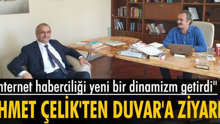 İYİ Parti Milletvekili Ahmet Çelik'ten Duvar'a ziyaret