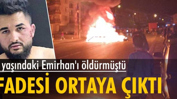 Ankara'da 18 yaşındaki Emirhan Yalçın'ı öldüren saldırganın ifadesi ortaya çıktı