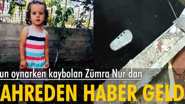 Beylikdüzü'nde kaybolan 3 yaşındaki Zümra Nur, asansör boşluğunda bulundu.. Hayatını kaybetti