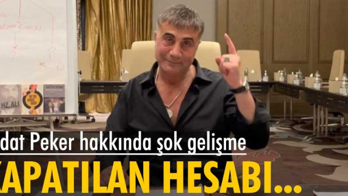 Organize suç örgütü lideri Sedat Peker'in kapanan Instagram hesabı açıldı