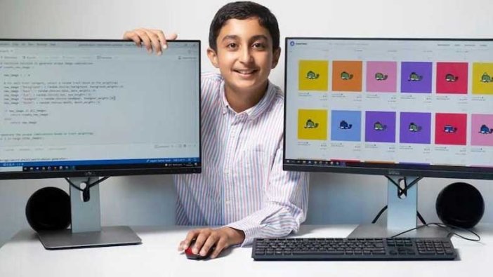 12 yaşındaki Benyamin Ahmed, NFT ile 343 bin dolar kazandı