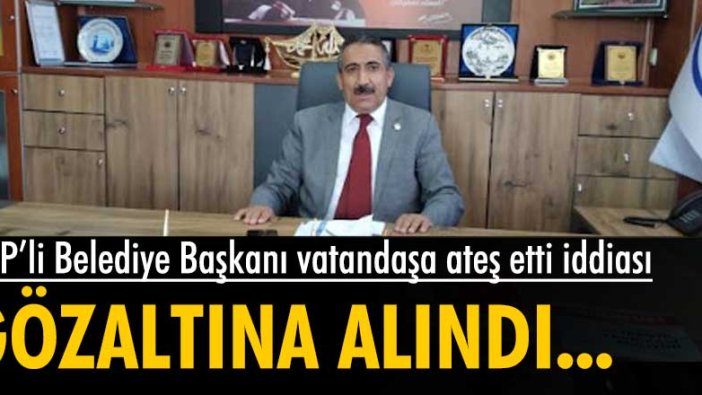 AKP'li Belediye Başkanı, vatandaşa silah doğrultup ateş etti iddiası