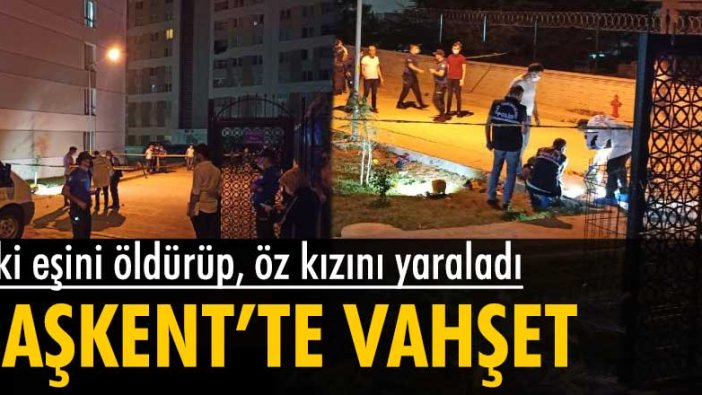Ankara'da eski eşini öldürüp, kızını yaralayan Salih Ö. intihara teşebbüs etti