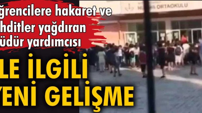 Antalya'da öğrencileri tehdit eden müdür yardımcısı Fatma Yıldız Coşkun açığa alındı!