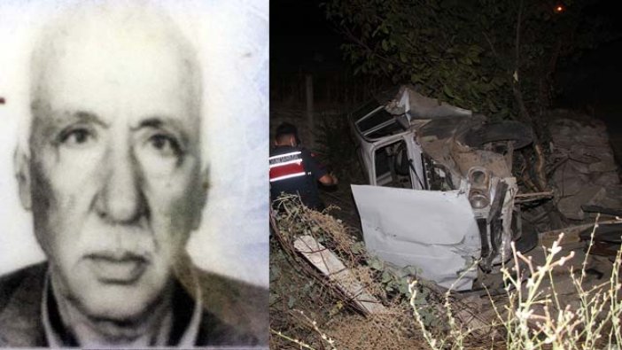 Evin bahçesine uçan otomobilin sürücü hayatını kaybetti