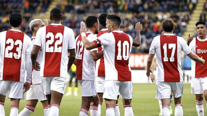 Beşiktaş'ın rakiplerinden Ajax'tan lig maçında 5 gol