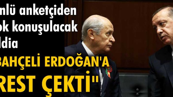 Özer Sencar'dan çok konuşulacak iddia: Bahçeli Erdoğan'a rest çekti