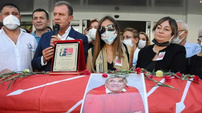 Eski CHP Mersin İl Başkanı F. Bora Yorulmaz son yolculuğuna uğurlandı