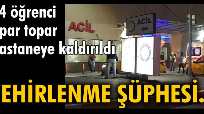 İzmir'de 34 öğrenci de zehirlenme şüphesi
