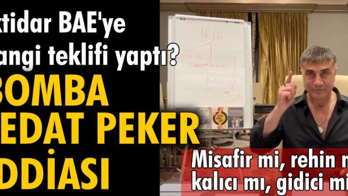 Mustafa Balbay’dan çarpıcı Sedat Peker iddiası