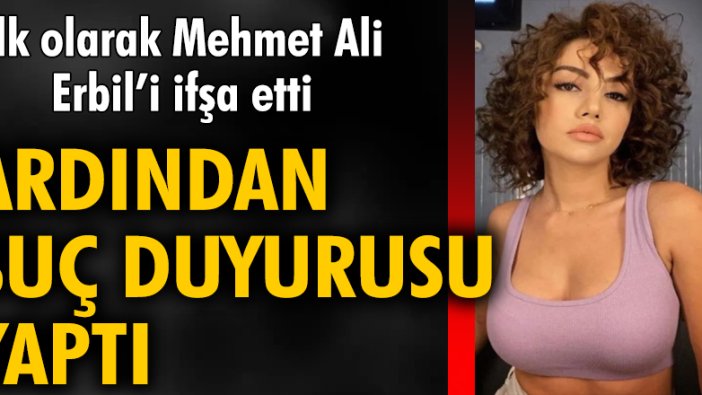 Şarkıcı Ece Ronay'dan Mehmet Ali Erbil'e suç duyurusu