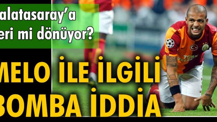 Felipe Melo ile ilgili bomba iddia! Galatasaray'a geri mi dönüyor?