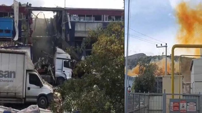 Bursa'da kimya fabrikasında patlama ölü ve yaralılar var
