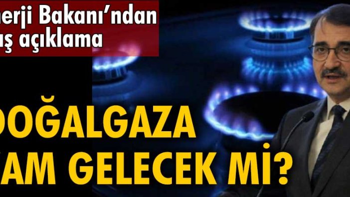 Bakan Fatih Dönmez'den doğalgaza zam açıklaması