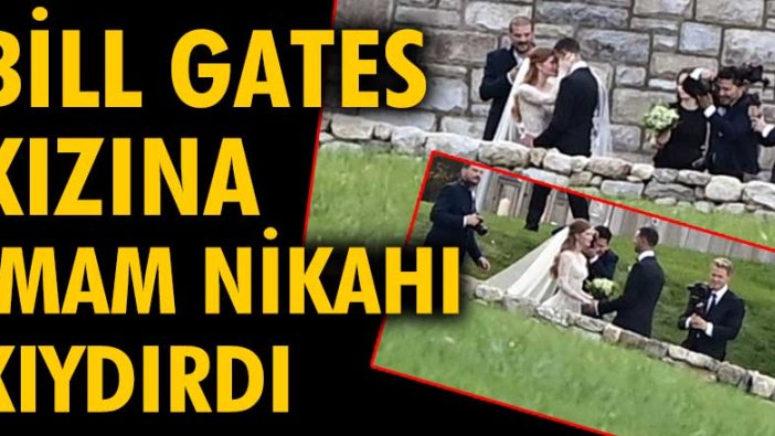 Bill Gates'in kızı, Mısırlı sevgilisini kırmayarak önce imam nikahı kıydırdı ardından düğün yaptı