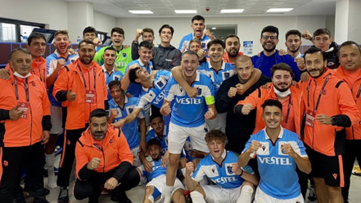 Trabzonspor U19 Futbol Takımı 2'nci tura yükseldi