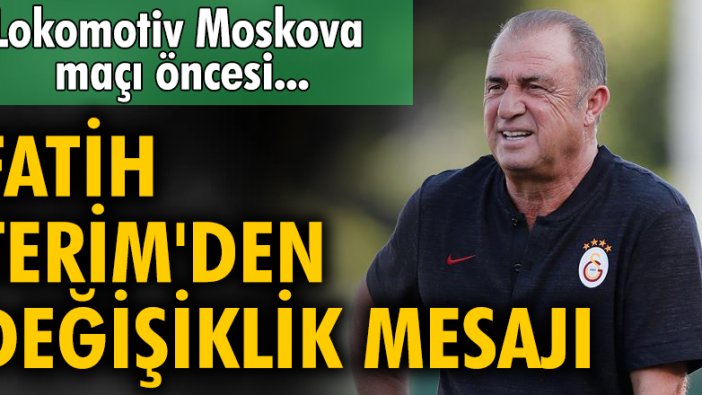 Fatih Terim ve Alpaslan Öztürk, Lokomotiv Moskova maçı öncesi açıklamalarda bulundu
