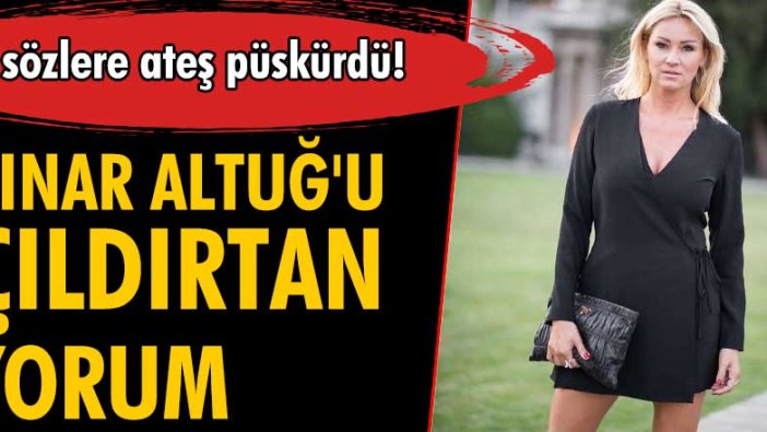 Takipçisinin yorumu Pınar Altuğ'u çılgına çevirdi!