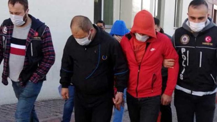 Kayseri'de uyuşturucu satıcısı 5 kişi adliyeye sevk edildi