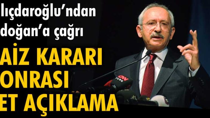 Merkez Bankası'nın faiz kararı sonrası Kemal Kılıçdaroğlu, Erdoğan'a çağrı yaptı