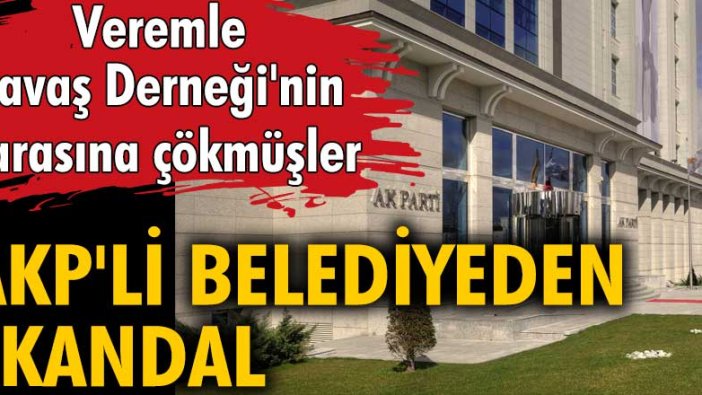 AKP'li Beyoğlu Belediyesi, Veremle Savaş Derneği'nin parasına çökmüş