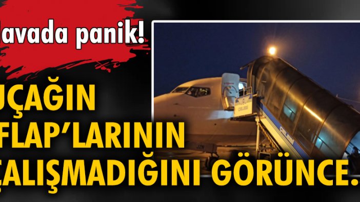AnadoluJet uçağı Erzurum'a acil iniş yaptı