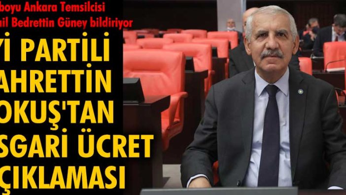 İYİ Partili Fahrettin Yokuş: 