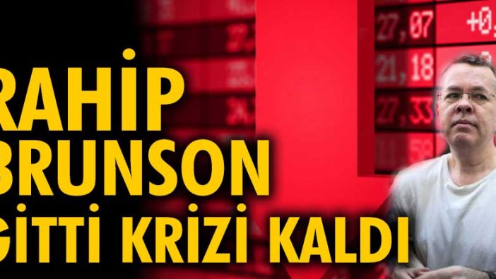 CHP İstanbul Milletvekili Oğuz Kaan Salıcı: Rahip Brunson gitti, krizi kaldı