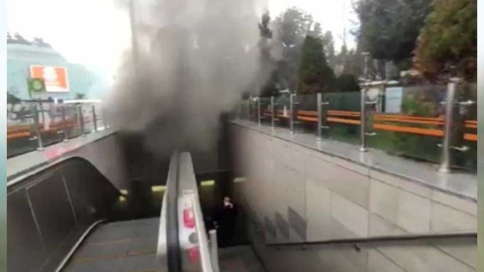 Şişli metro durağındaki duman paniğe neden oldu