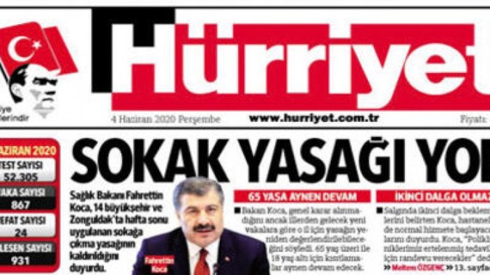 Ahmet Hakan'dan o manşete ilişkin açıklama geldi