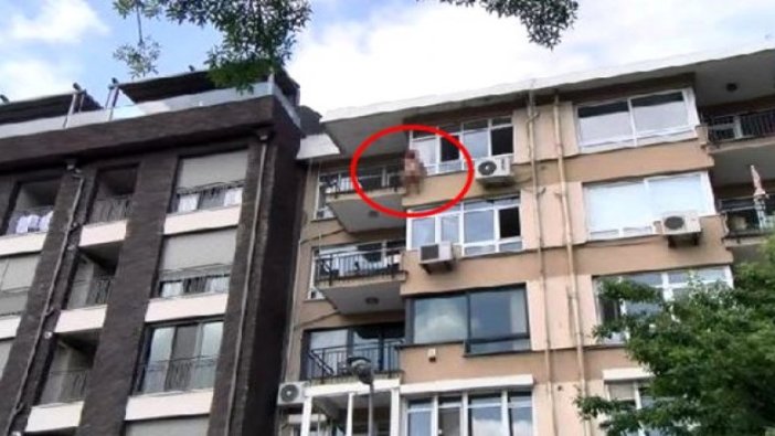 Yer: İstanbul... Çırılçıplak kadın kendini balkondan aşağı bıraktı